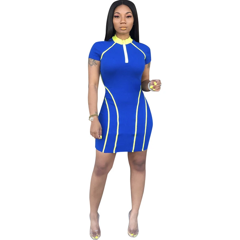 2019 summer new women's dress sexy halter openwork bag hip round neck dress light purple blue dress
2019 summer new women's dress sexy halter openwork bag hip round neck dress light purple blue dress