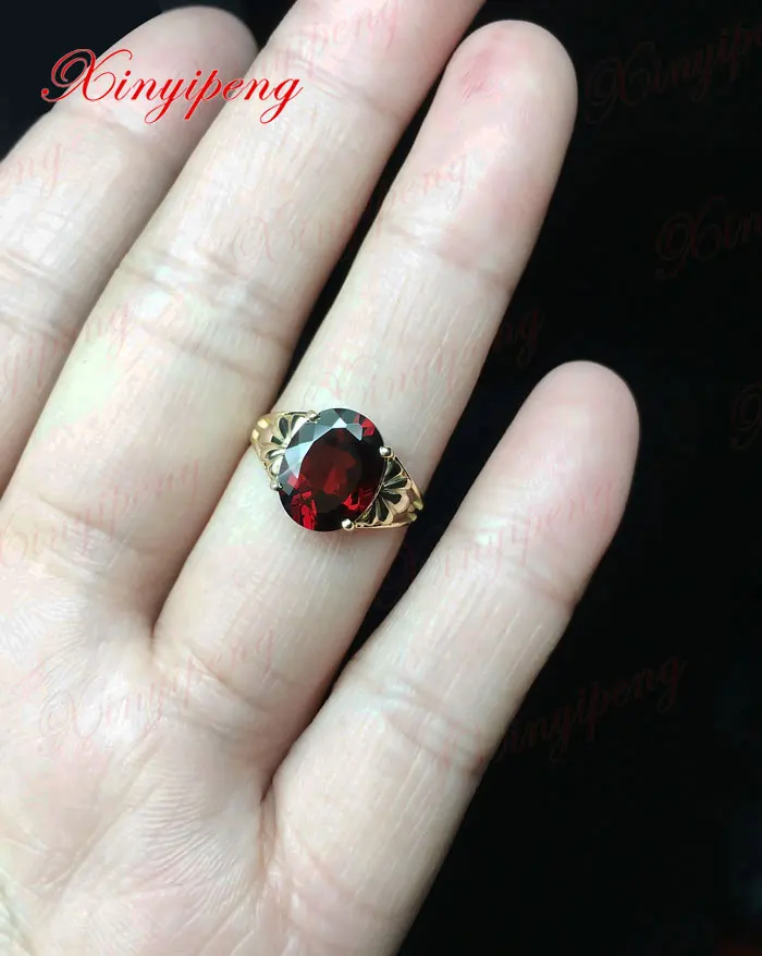18 k yellow gold with 100% natural Garnet ring female fine jewelry Contracted joker money Wine red
18 k yellow gold with 100% natural Garnet ring female fine jewelry Contracted joker money Wine red