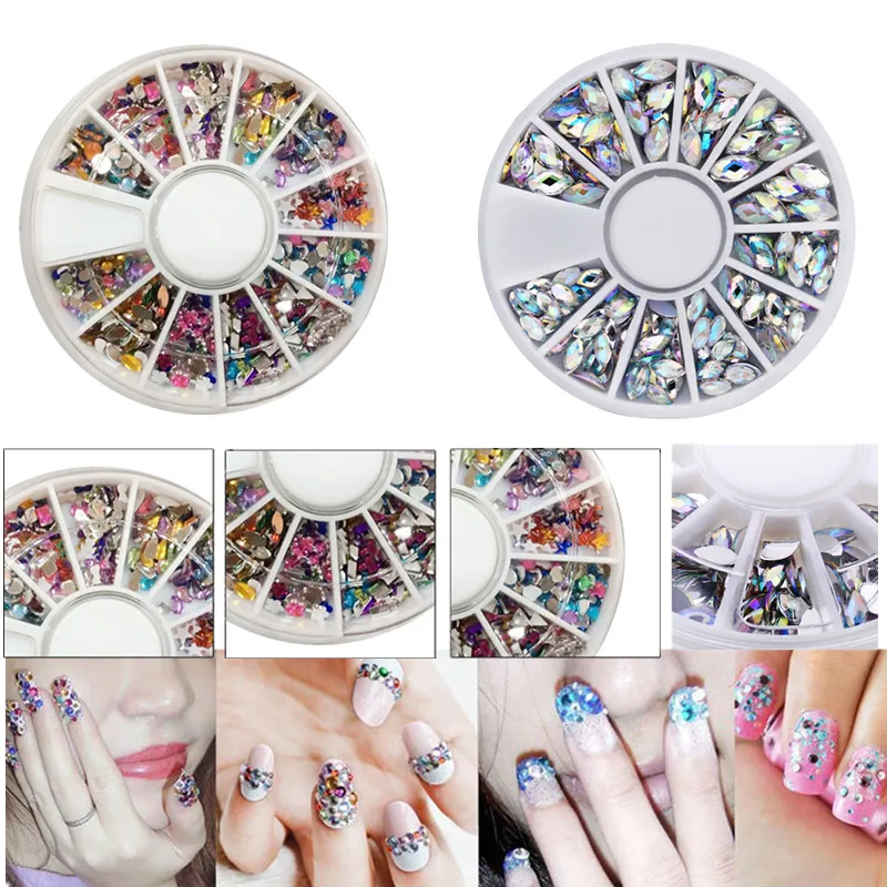 Brand New Mixed Color 3D Nail Art Tips Crystal Glitter Rhinestone DIY Nail Decoration Kits
Brand New Mixed Color 3D Nail Art Tips Crystal Glitter Rhinestone DIY Nail Decoration Kits