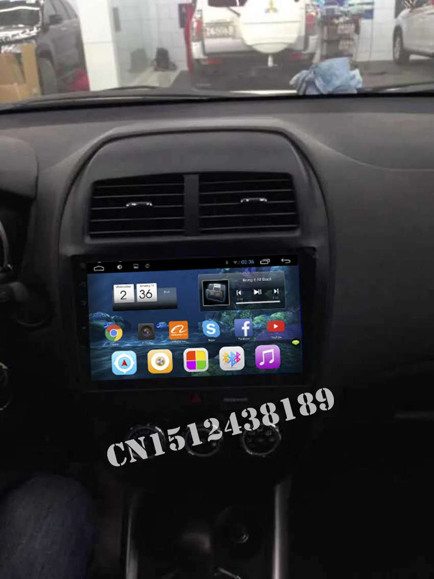 Android 10.2 дюймов dvd-плеер для Mitsubishi ASX PEUGEOT / 4008 CITROEN C4 2010 - 2014 2015 радио GPS навигация