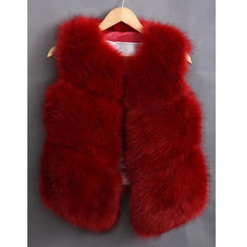 Женская Короткая Меховая куртка осенне-зимняя Корейская версия лисьего меха |
