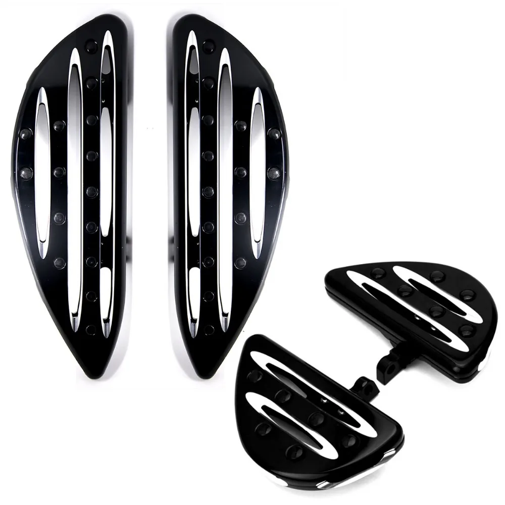 CNC Shallow Cut Front Driver & Rear Passenger Floorboard Fit For Harley Touring FLHX FlHR Road King Street Glide
CNC Shallow Cut Front Driver & Rear Passenger Floorboard Fit For Harley Touring FLHX FlHR Road King Street Glide