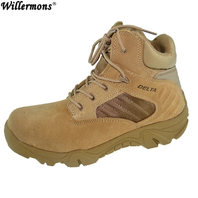 High-quality Autumn Winter Military Tactical Boots Round Toe Men Desert Combat Boots Outdoor Mens Leather Army Ankle Boots
High-quality Autumn Winter Military Tactical Boots Round Toe Men Desert Combat Boots Outdoor Mens Leather Army Ankle Boots