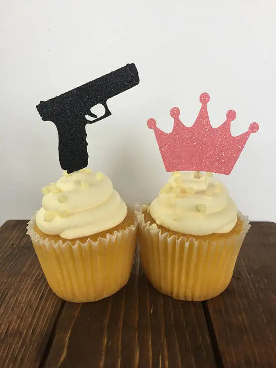 Сверкающие пистолеты или короны, пол, раскройте кексы, toppers, день рождения, детский душ, Крещение, Пончик, еда, лечит, выбирает вечерние украшения
Сверкающие пистолеты или короны, пол, раскройте кексы, toppers, день рождения, детский душ, Крещение, Пончик, еда, лечит, выбирает вечерние украшения