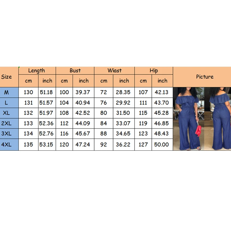 New Summer Women Off Shoulder Wide Leg Romper Jumpsuit Fashion Ladies Casual Loose Trouser Overalls Baagy Pants Plus Size
New Summer Women Off Shoulder Wide Leg Romper Jumpsuit Fashion Ladies Casual Loose Trouser Overalls Baagy Pants Plus Size