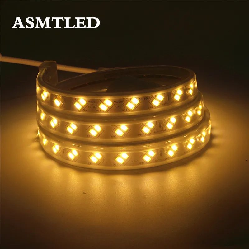 AC 220V 230V 5630 SMD 5730 Flexible LED Strip Lamp Outdoor Waterproof Light Too Row 120leds/m 220v LED Rope decoration Light
AC 220V 230V 5630 SMD 5730 Flexible LED Strip Lamp Outdoor Waterproof Light Too Row 120leds/m 220v LED Rope decoration Light