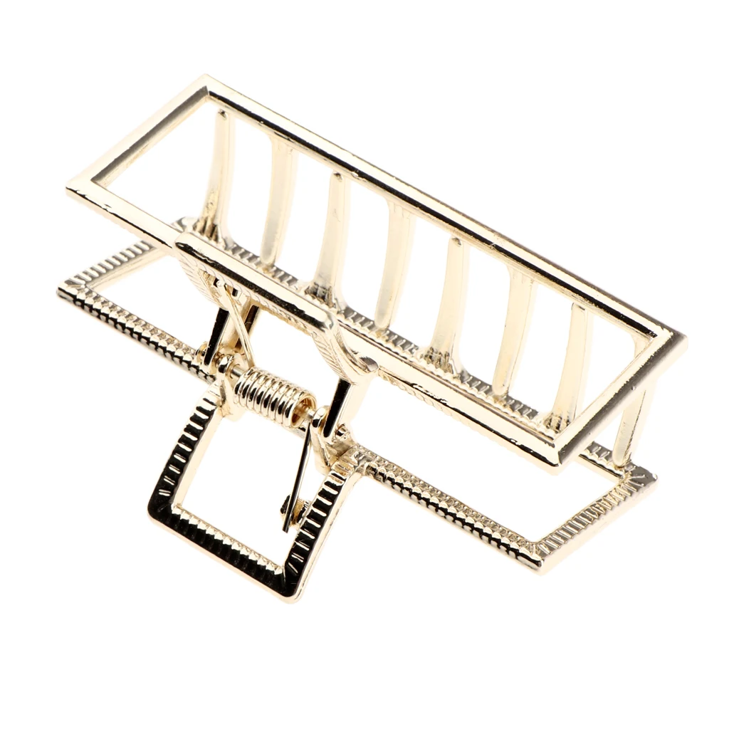 Strong & Comfortable Hold Hair Claw Clip for Full Hair, 1 Count - Rose Gold/ Silver/ Golden Optional
Strong & Comfortable Hold Hair Claw Clip for Full Hair, 1 Count - Rose Gold/ Silver/ Golden Optional