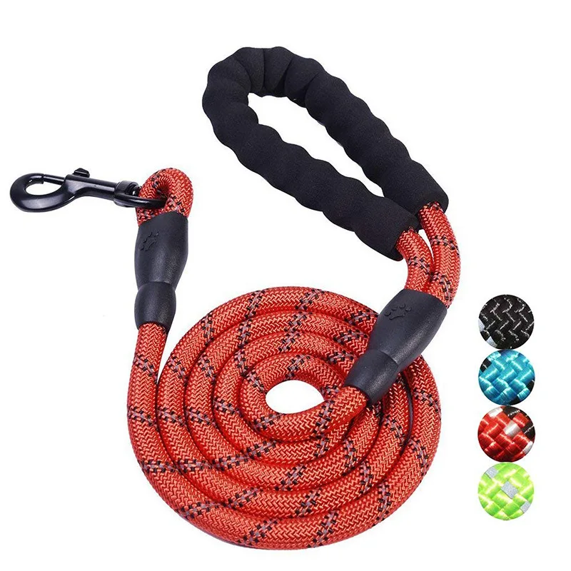 Pet Leash Reflective Multicolor Round Rope Dog leash In Large Dog Traction Dog Rope Nylon Running Leashes Pet Supplies
Pet Leash Reflective Multicolor Round Rope Dog leash In Large Dog Traction Dog Rope Nylon Running Leashes Pet Supplies