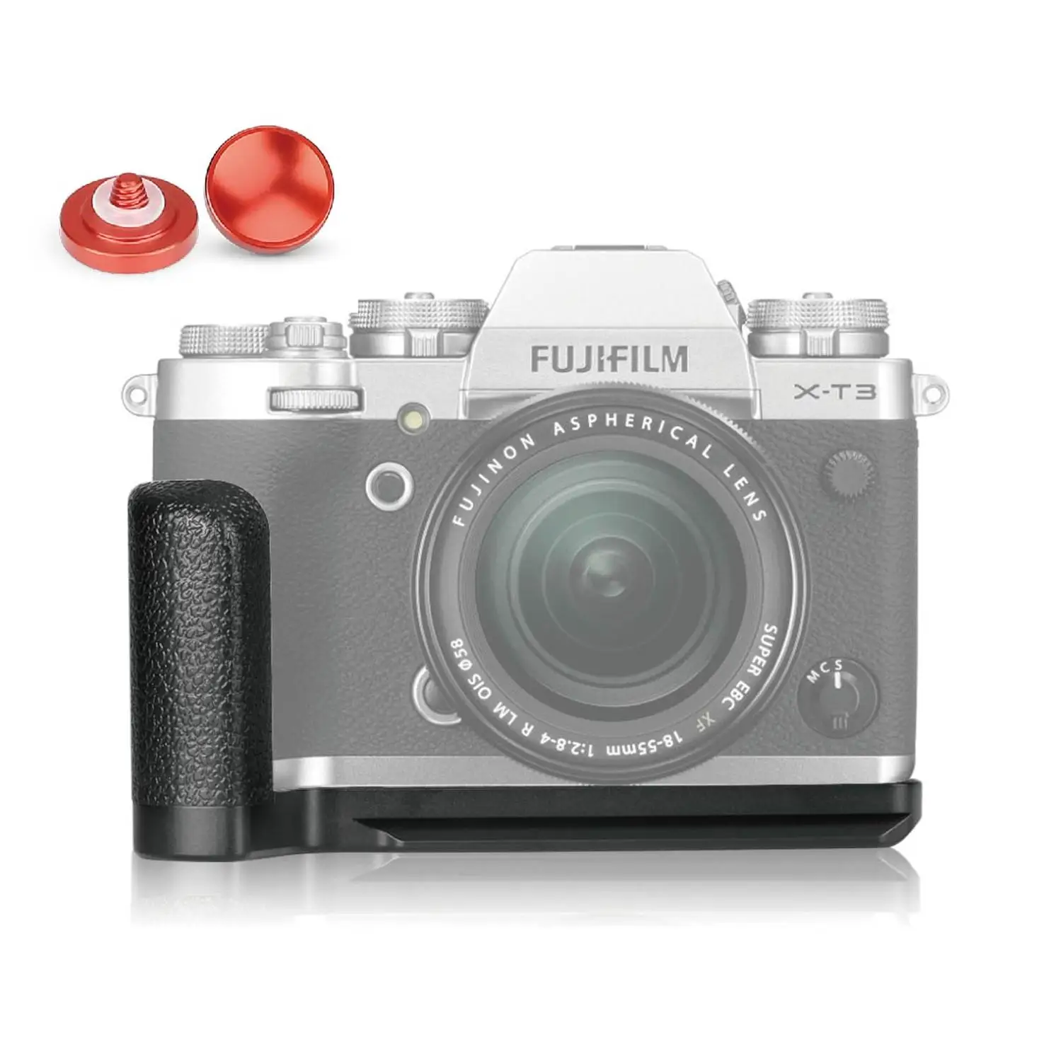 Meike MK-XT3G Aluminum Alloy Hand Grip Quick Release Plate L Bracket for Fujifilm X-T3
Meike MK-XT3G Aluminum Alloy Hand Grip Quick Release Plate L Bracket for Fujifilm X-T3
