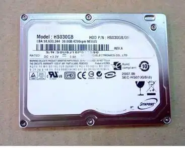 100% новый 2,5-дюймовый жесткий диск ZIF/CE 30G HDD HS030GB для d430 D420 1,8 P 2510P, замена HS06THB HS04THB
100% новый 2,5-дюймовый жесткий диск ZIF/CE 30G HDD HS030GB для d430 D420 1,8 P 2510P, замена HS06THB HS04THB