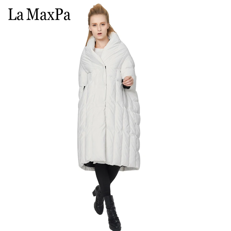 La MaxPa winter new arrival fashion women thicken down jacket coat female padded warm parkas one size UV1689 | Мать и ребенок