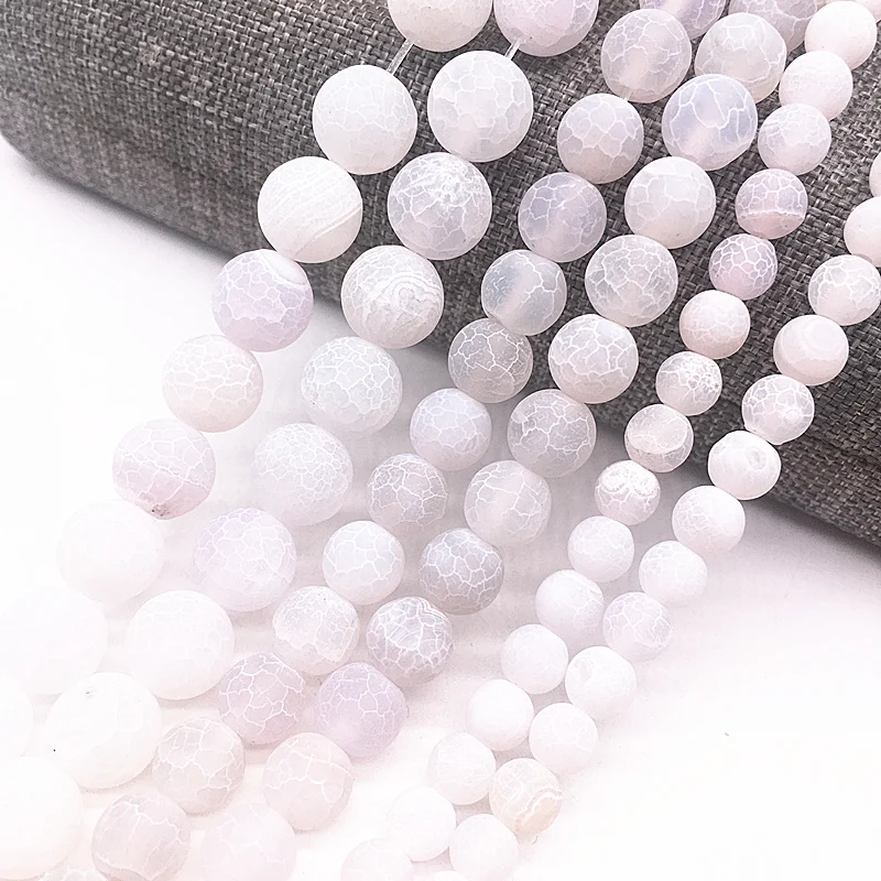 Wholesale 6/8/10mm Frost Cracked Dream Fire Dragon Veins Round Loose Bead For Jewelry Making 15" Diy Bracelet&Necklace #04
Wholesale 6/8/10mm Frost Cracked Dream Fire Dragon Veins Round Loose Bead For Jewelry Making 15" Diy Bracelet&Necklace #04