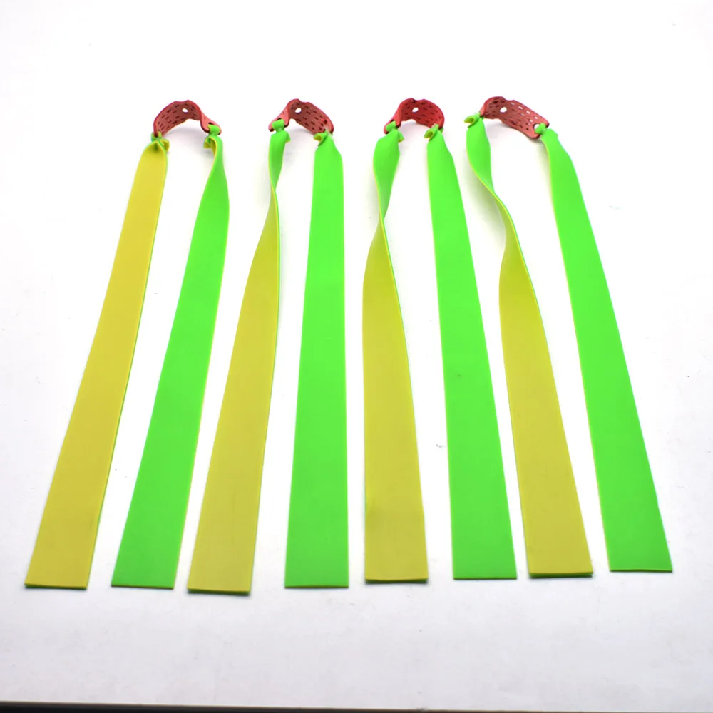 10 pcs 1.2mm Double Color Flat Rubber Band Slingshot Hunting Strong Powerful Camping Slingshot 1 PC Bow & Arrow SPORT
10 pcs 1.2mm Double Color Flat Rubber Band Slingshot Hunting Strong Powerful Camping Slingshot 1 PC Bow & Arrow SPORT