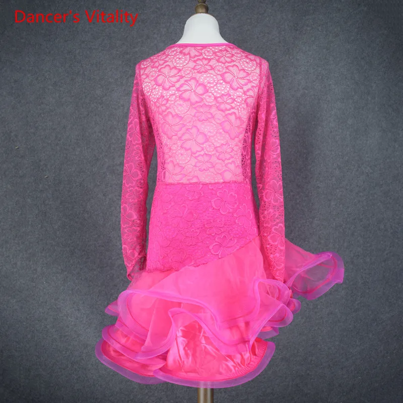 2015 New style Latin dance costume lace long sleeves latin dance dress for women latin dance competition dresses S-4XL
2015 New style Latin dance costume lace long sleeves latin dance dress for women latin dance competition dresses S-4XL