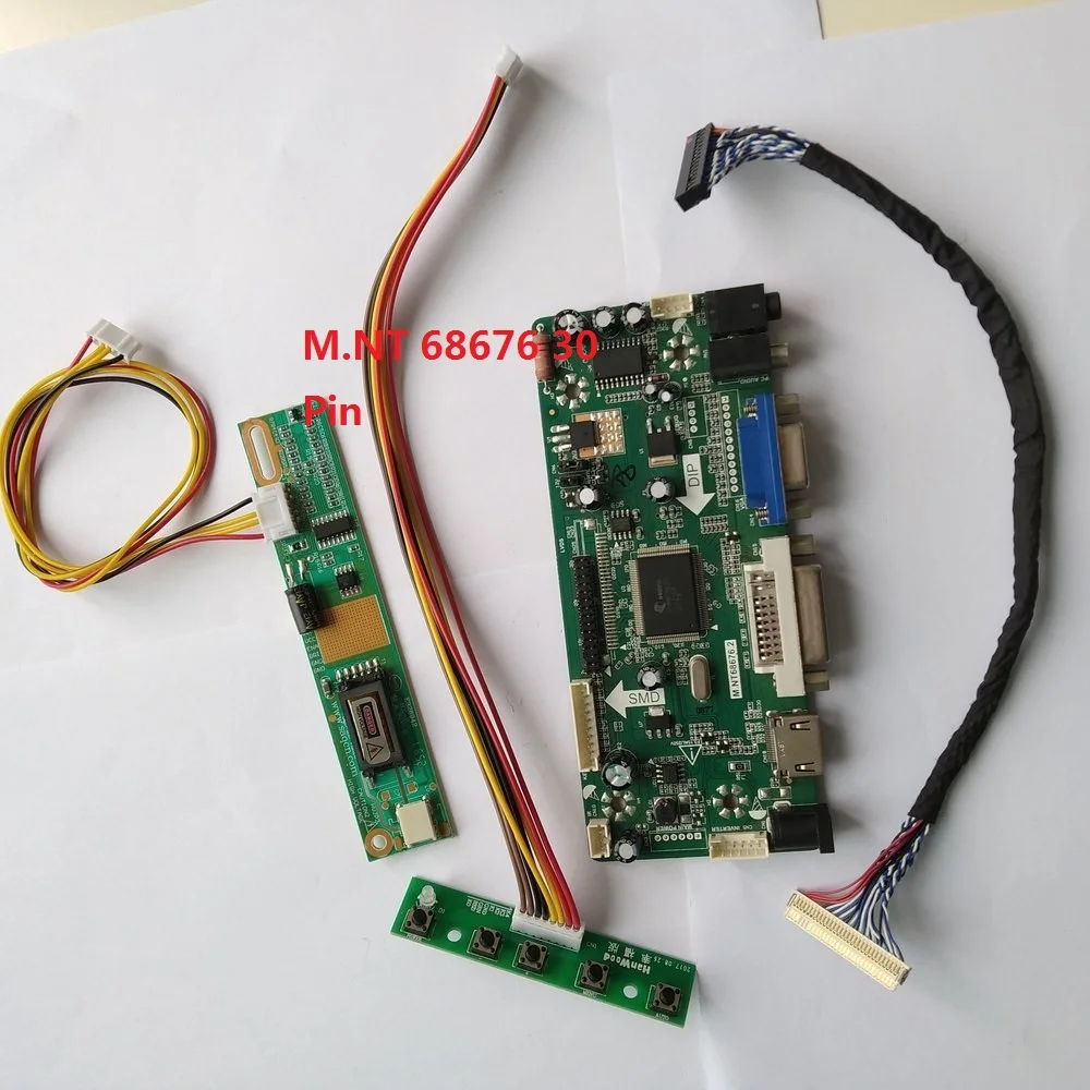 Для LP154W02 TL06 Экран доска для ключей 1 лампы VGA HDMI Совместимость ЖК дисплей DVI