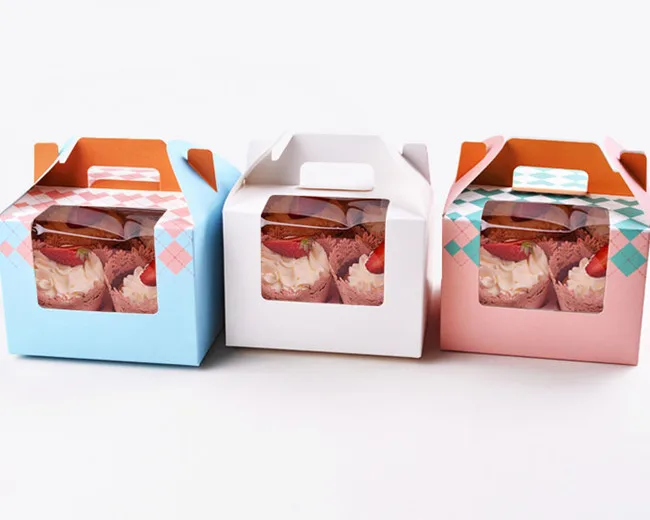 Free Shipping 30PCS/LOT Four Cupcake Box Cake With PVC Window Packing Accessory 4 Color Available
Free Shipping 30PCS/LOT Four Cupcake Box Cake With PVC Window Packing Accessory 4 Color Available