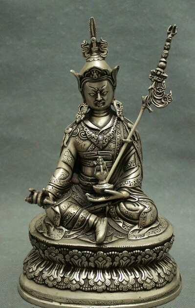wholesale factory 9" Tibet Silver Padmakara Padmasambhava Rinpoche Buddha Phurpa Dagger Statue
wholesale factory 9" Tibet Silver Padmakara Padmasambhava Rinpoche Buddha Phurpa Dagger Statue