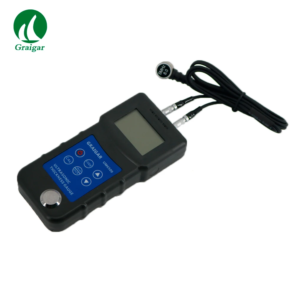 New UM6500 0.05-8inch Portable Digital Ultrasonic Thickness Gauge Meter 1.0-245mm
New UM6500 0.05-8inch Portable Digital Ultrasonic Thickness Gauge Meter 1.0-245mm