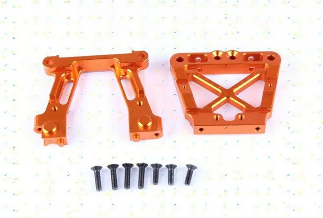 Baja upgrated parts Rear Alloy bulk head set for 5B 5T 5SC silver orange available 85176
Baja upgrated parts Rear Alloy bulk head set for 5B 5T 5SC silver orange available 85176