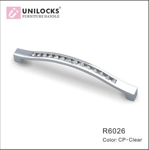 10Pcs Modern Design K9 Clear Diamond Glass Handle With Zinc Alloy Chrome Metal Part(C.C.. 128 MM)
10Pcs Modern Design K9 Clear Diamond Glass Handle With Zinc Alloy Chrome Metal Part(C.C.. 128 MM)