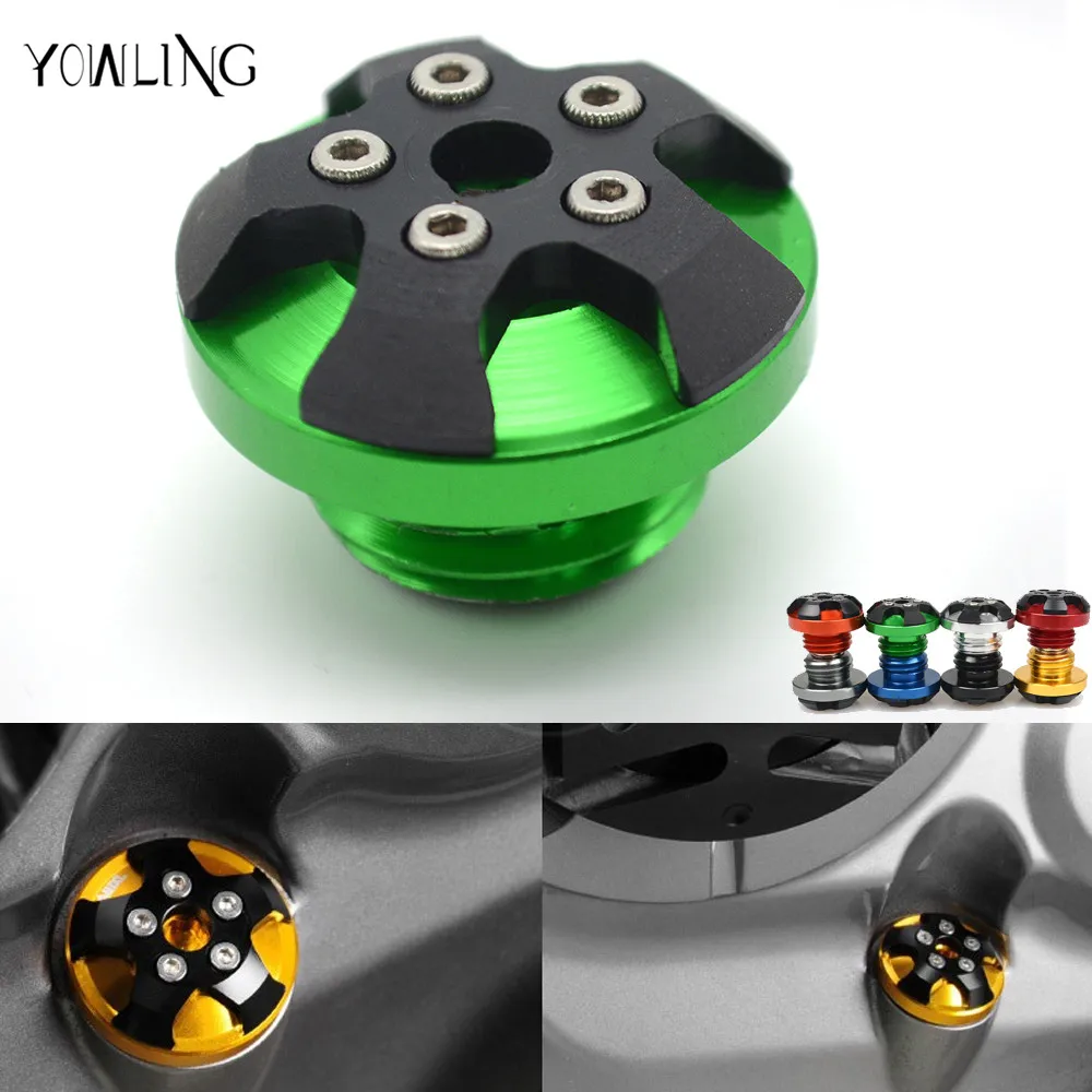 Motorcycle CNC magnetic engine oil filler cap Engine Oil Cap For kawasaki z800 z1000 er-6n 6f 2012 2013 2014 2015 TMAX 500 300
Motorcycle CNC magnetic engine oil filler cap Engine Oil Cap For kawasaki z800 z1000 er-6n 6f 2012 2013 2014 2015 TMAX 500 300