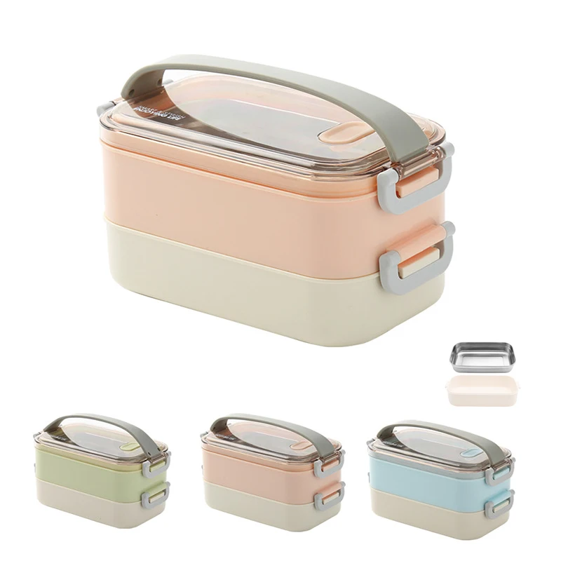 2018 New Microwave Lunch Box For School Office Food Container Double layer 304 Stainless Steel Bento Box Kitchen Bento Lunch Box
2018 New Microwave Lunch Box For School Office Food Container Double layer 304 Stainless Steel Bento Box Kitchen Bento Lunch Box