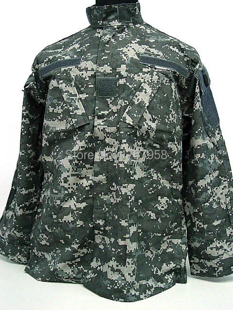 USMC армейский Цифровой городской камуфляж ACU стиль униформа набор рубашка и