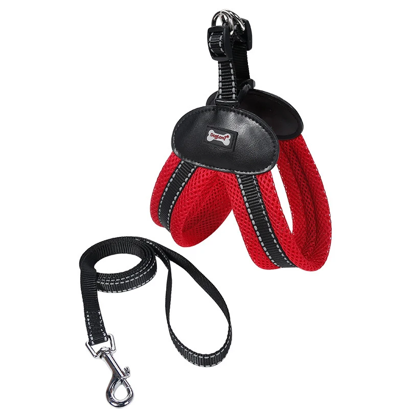 Factory Direct Sales Wholesale Pet Chest Strap Net Cloth PU Skin Reflecting V style Mesh Pet Dog Traction Rope Dog Harness-10
Factory Direct Sales Wholesale Pet Chest Strap Net Cloth PU Skin Reflecting V style Mesh Pet Dog Traction Rope Dog Harness-10