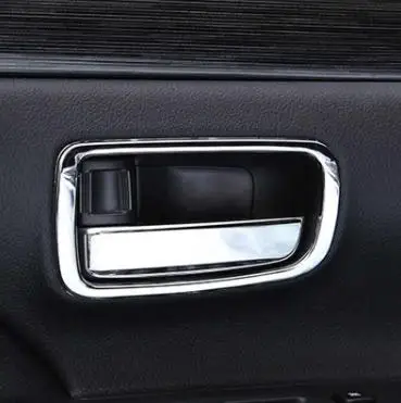 Подходит для MITSUBISHI OUTLANDER 2013 2014 2015 2016 аксессуары ABS хромированная внутренняя