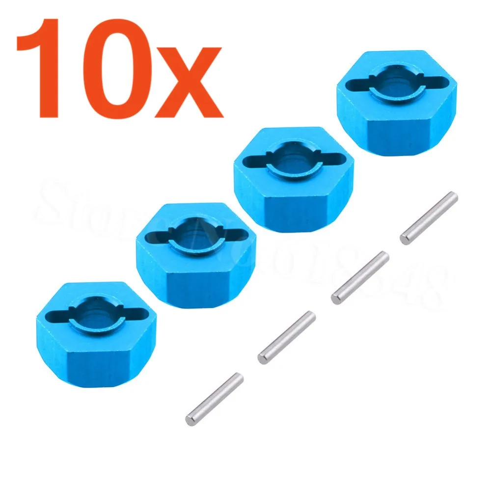 10 Sets Aluminum 12mm Wheel Hex Hub Adapter 0044 For FY-03 WLtoys 12428 12423 1/12 RC Car Parts Hop-Up
10 Sets Aluminum 12mm Wheel Hex Hub Adapter 0044 For FY-03 WLtoys 12428 12423 1/12 RC Car Parts Hop-Up