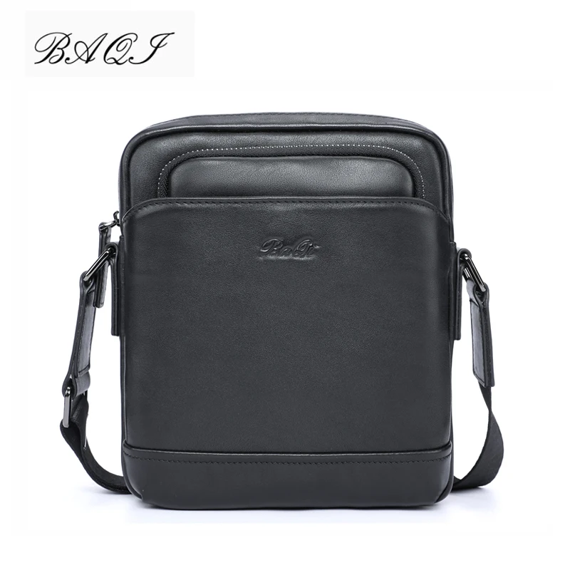 BAQI Brand Men Handbags Messenger Bag Genuine Leather Cowhide High Quality 2019 Fashion Men Shoulder Bags Crossbody Casual Bag
BAQI Brand Men Handbags Messenger Bag Genuine Leather Cowhide High Quality 2019 Fashion Men Shoulder Bags Crossbody Casual Bag