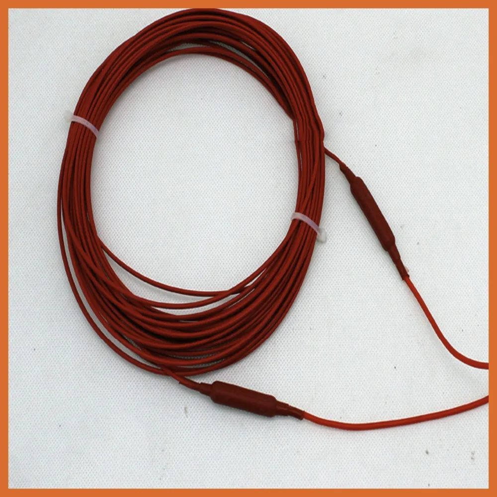 12K 10M 150W 70 C Infrared Heating Cable System of Silicone Carbon Fiber Heating Wire Electric Hotline for Floor Heating
12K 10M 150W 70 C Infrared Heating Cable System of Silicone Carbon Fiber Heating Wire Electric Hotline for Floor Heating