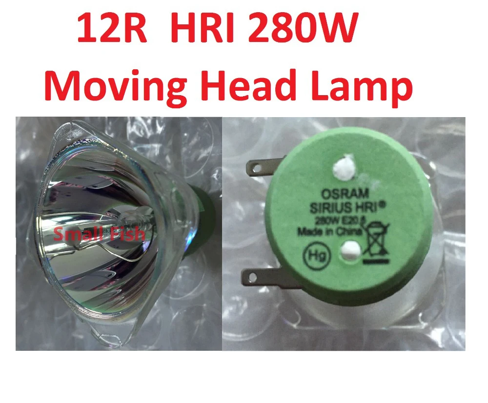 High Quality 12R HRI280 Metal Halide Lamp E20 280W Metal Halogen Bulb Moving Head Beam Lights Bulbs Projector MSD Platinum
High Quality 12R HRI280 Metal Halide Lamp E20 280W Metal Halogen Bulb Moving Head Beam Lights Bulbs Projector MSD Platinum
