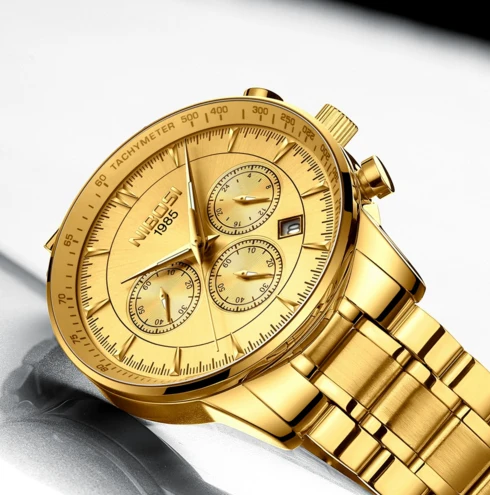 NIBOSI Mens Watches Top Luxury Brand Men Gold Watch Men Relogio Masculino Military Army Analog Quartz Wristwatch Clock Saati
NIBOSI Mens Watches Top Luxury Brand Men Gold Watch Men Relogio Masculino Military Army Analog Quartz Wristwatch Clock Saati