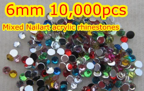 6mm 10,000pcs Mixed Colors Acrylic rhinestone flatback for mixed normal colors nail art rhinestone
6mm 10,000pcs Mixed Colors Acrylic rhinestone flatback for mixed normal colors nail art rhinestone