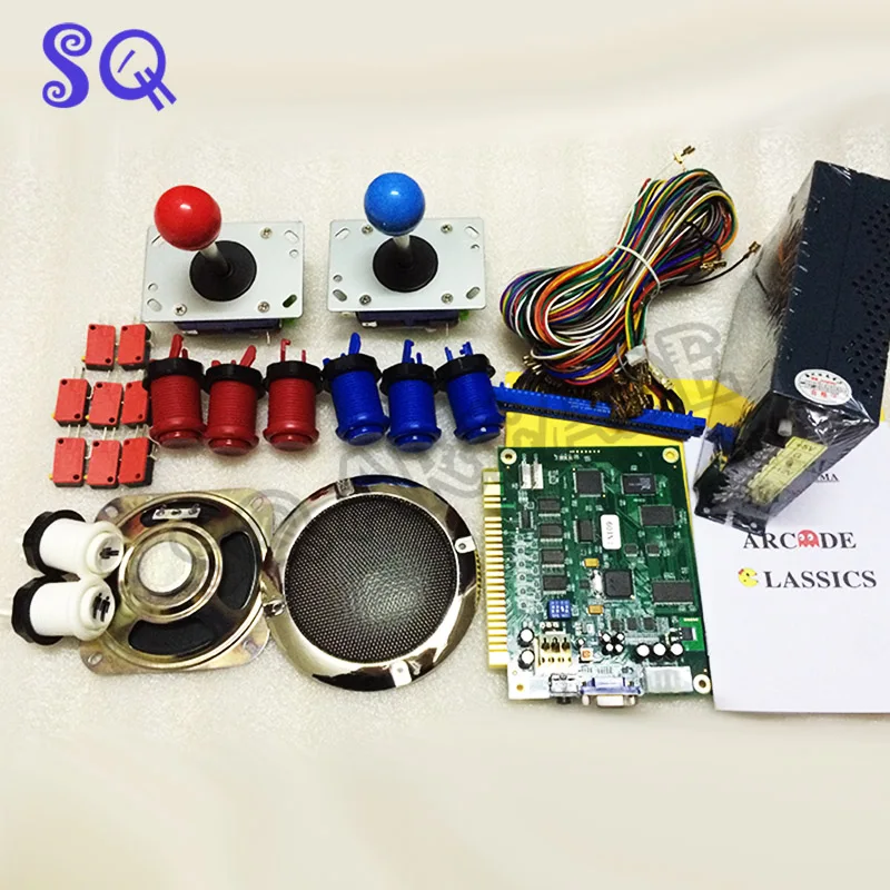 Набор классических аркадных игр JAMMA 60 в 1 с блоком питания 24 В, динамиком, джойстиком zippy, американской кнопкой, проводом jamma
Набор классических аркадных игр JAMMA 60 в 1 с блоком питания 24 В, динамиком, джойстиком zippy, американской кнопкой, проводом jamma