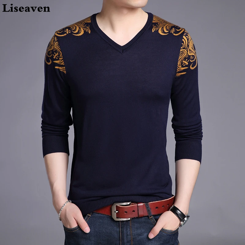 Liseaven Sweater Men Quality Pullover O-neck Casual Brand Clothing Men's Sweaters Slim Fit Men Pullovers
Liseaven Sweater Men Quality Pullover O-neck Casual Brand Clothing Men's Sweaters Slim Fit Men Pullovers