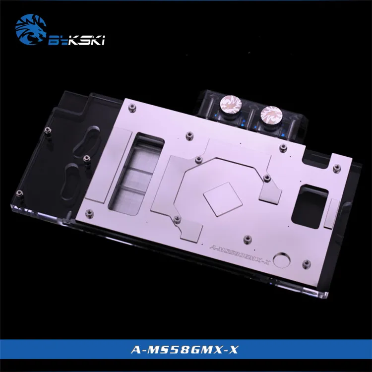 Bykski A-MS58GMX-X, Full Cover Graphics Card Water Cooling Block For MSI RX580 Armor
Bykski A-MS58GMX-X, Full Cover Graphics Card Water Cooling Block For MSI RX580 Armor