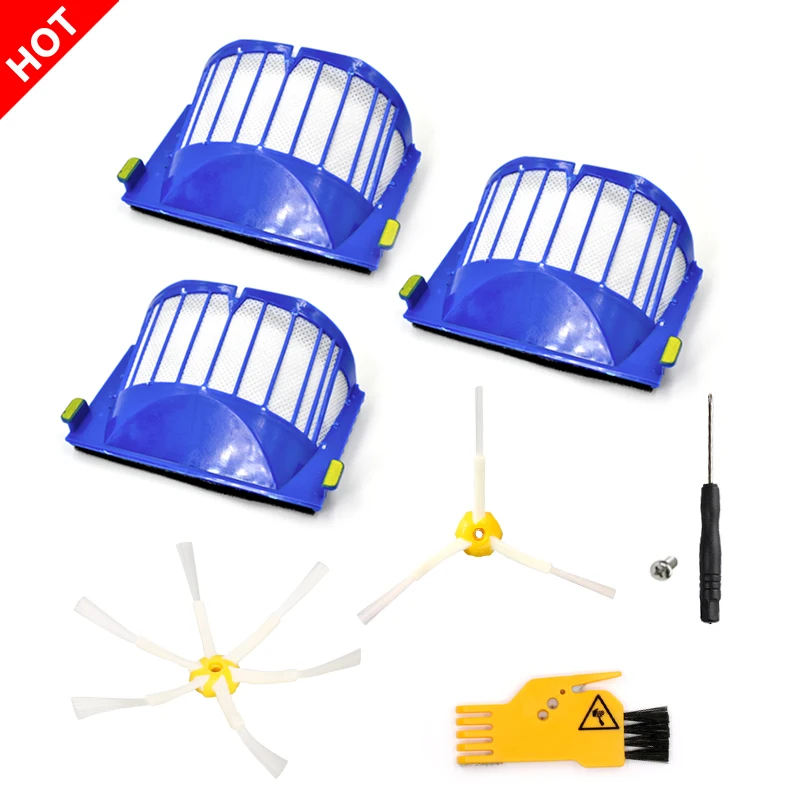 filter HEPA 3 Armed For irobot Roomba 500 600 Series 528 552 564 595 610 615 620 625 630 650 660 670 Vacuum Cleaner Spare Part
filter HEPA 3 Armed For irobot Roomba 500 600 Series 528 552 564 595 610 615 620 625 630 650 660 670 Vacuum Cleaner Spare Part