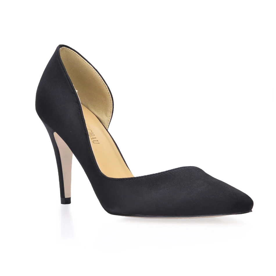 CHMILE CHAU Satin Sexy Career Office Shoes Women Pointed Toe Stiletto High Heels Side Open Ladies Pumps Zapatos Mujer 3364-b1
CHMILE CHAU Satin Sexy Career Office Shoes Women Pointed Toe Stiletto High Heels Side Open Ladies Pumps Zapatos Mujer 3364-b1