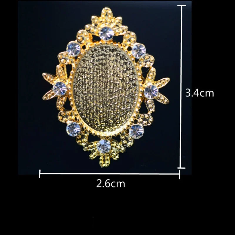 Hot Sale wholesale 20pcs/lot 2.6*3.4cm Wedding diamond Button rhinestone crystal Button DIY hair garment Accessories YF37
Hot Sale wholesale 20pcs/lot 2.6*3.4cm Wedding diamond Button rhinestone crystal Button DIY hair garment Accessories YF37