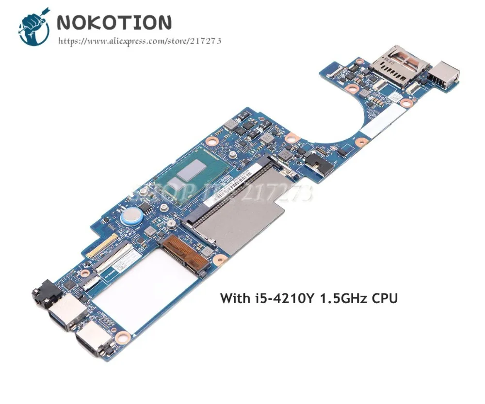 Материнская плата NOKOTION для ноутбука Lenovo Yoga 11S, 11S-IFI, 11,6 дюйма, SR191, i5-4210Y, 1,5 ГГц, ЦПУ FRU 90004935, agenu0 NM-A191
Материнская плата NOKOTION для ноутбука Lenovo Yoga 11S, 11S-IFI, 11,6 дюйма, SR191, i5-4210Y, 1,5 ГГц, ЦПУ FRU 90004935, agenu0 NM-A191