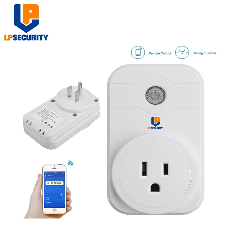 LPSECURITY SW1 Wireless WIFI Socket Androind/iOS Phone Remote Control Smart Timer Socket EU US UK AU plug available
LPSECURITY SW1 Wireless WIFI Socket Androind/iOS Phone Remote Control Smart Timer Socket EU US UK AU plug available