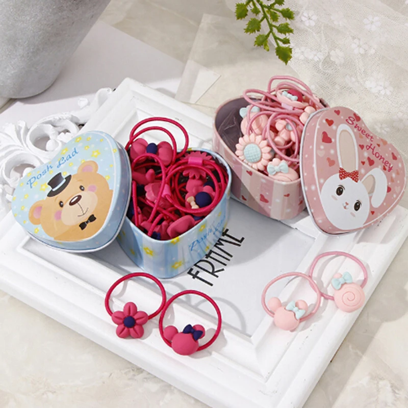 20pcs/Lot Cute Cartoon Flower Bowknot Elastic Hair Bands Box Packed Rubber Headbands Hair Accessories Girls Headwear Gift
20pcs/Lot Cute Cartoon Flower Bowknot Elastic Hair Bands Box Packed Rubber Headbands Hair Accessories Girls Headwear Gift