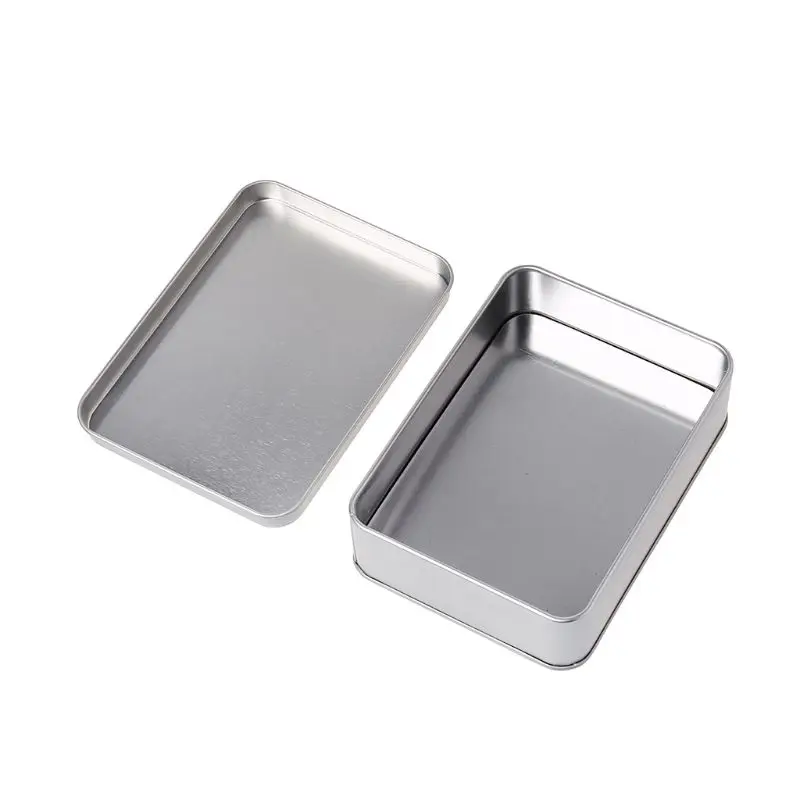 Mini Metal Tinplate Silver Storage Box Case Organizer For Money Coin Candy Key Storage Tools
Mini Metal Tinplate Silver Storage Box Case Organizer For Money Coin Candy Key Storage Tools