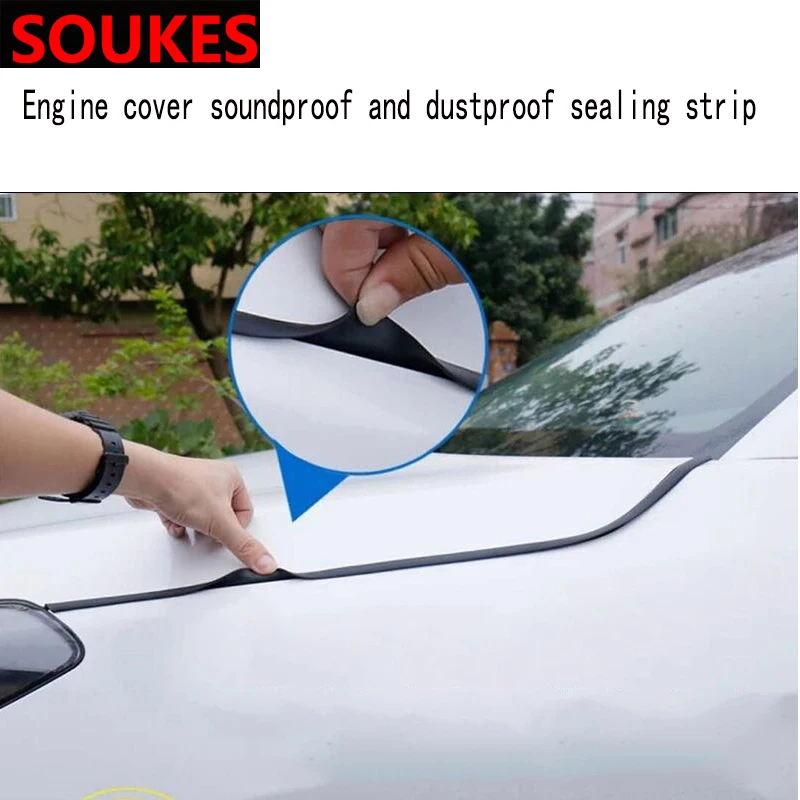 Car Hood Sealing Strip Universal Auto Rubber Seal Strip for Engine Covers Seals Trim Sealant Waterproof Anti Noise Accessories
Car Hood Sealing Strip Universal Auto Rubber Seal Strip for Engine Covers Seals Trim Sealant Waterproof Anti Noise Accessories
