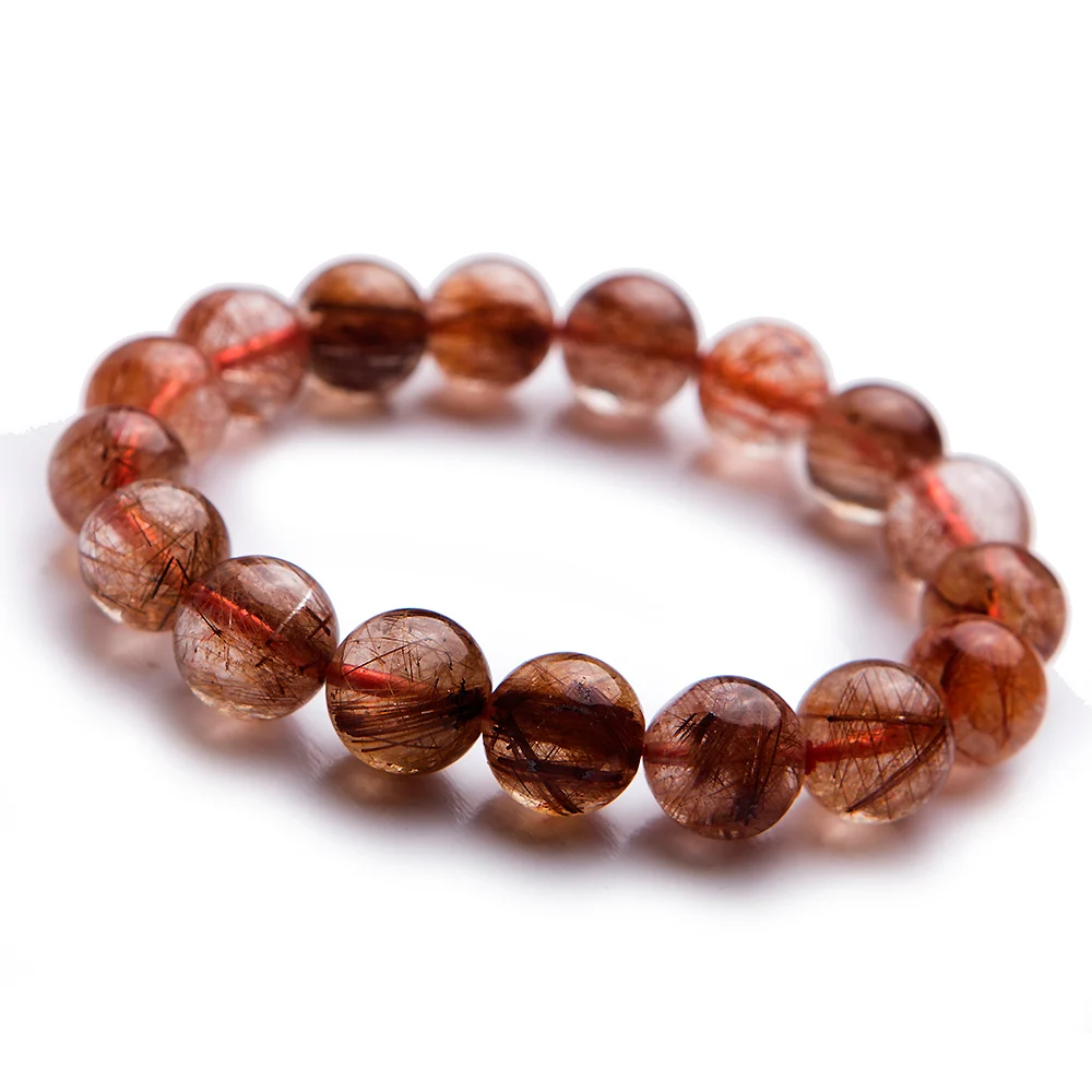 Genuine Natural Copper Hair Rutilated Quartz Loose Beads Jewelry Fashion Crystal Women Bracelets 12mm
Genuine Natural Copper Hair Rutilated Quartz Loose Beads Jewelry Fashion Crystal Women Bracelets 12mm