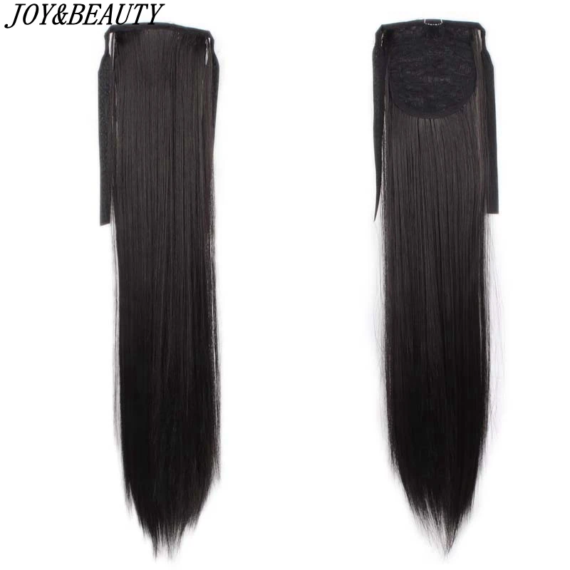 JOY&BEAUTY 24" Long Straight Ponytails Clip In Ponytail Drawstring Synthetic Pony Tail Heat Resistant Fake Hair Extensions
JOY&BEAUTY 24" Long Straight Ponytails Clip In Ponytail Drawstring Synthetic Pony Tail Heat Resistant Fake Hair Extensions