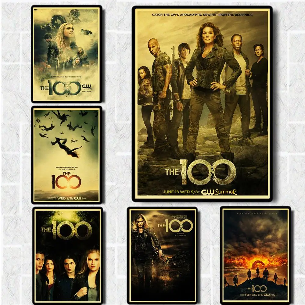 Vintage Poster The 100 Movie Film Posters and Prints Vintage Retro Poster Wall Sticker Home Decora Art Painting
Vintage Poster The 100 Movie Film Posters and Prints Vintage Retro Poster Wall Sticker Home Decora Art Painting