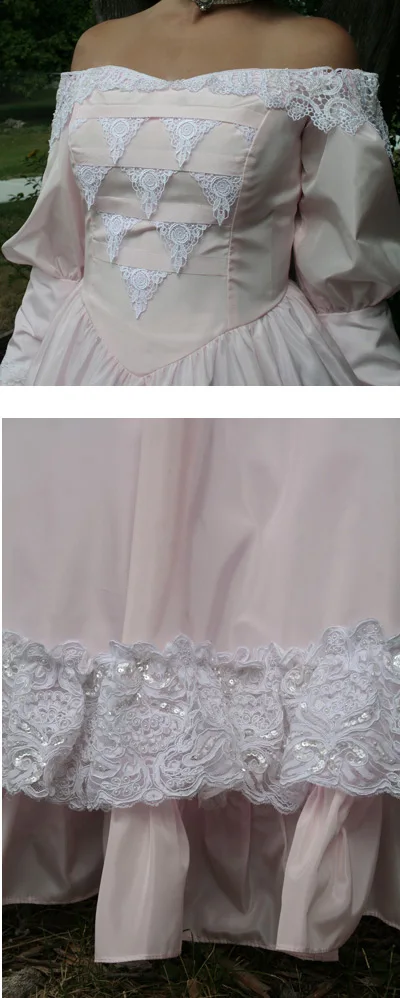 История! Розовое викторианское платье на заказ в стиле 1920 х годов времен